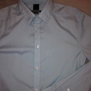 Blue dress shirt